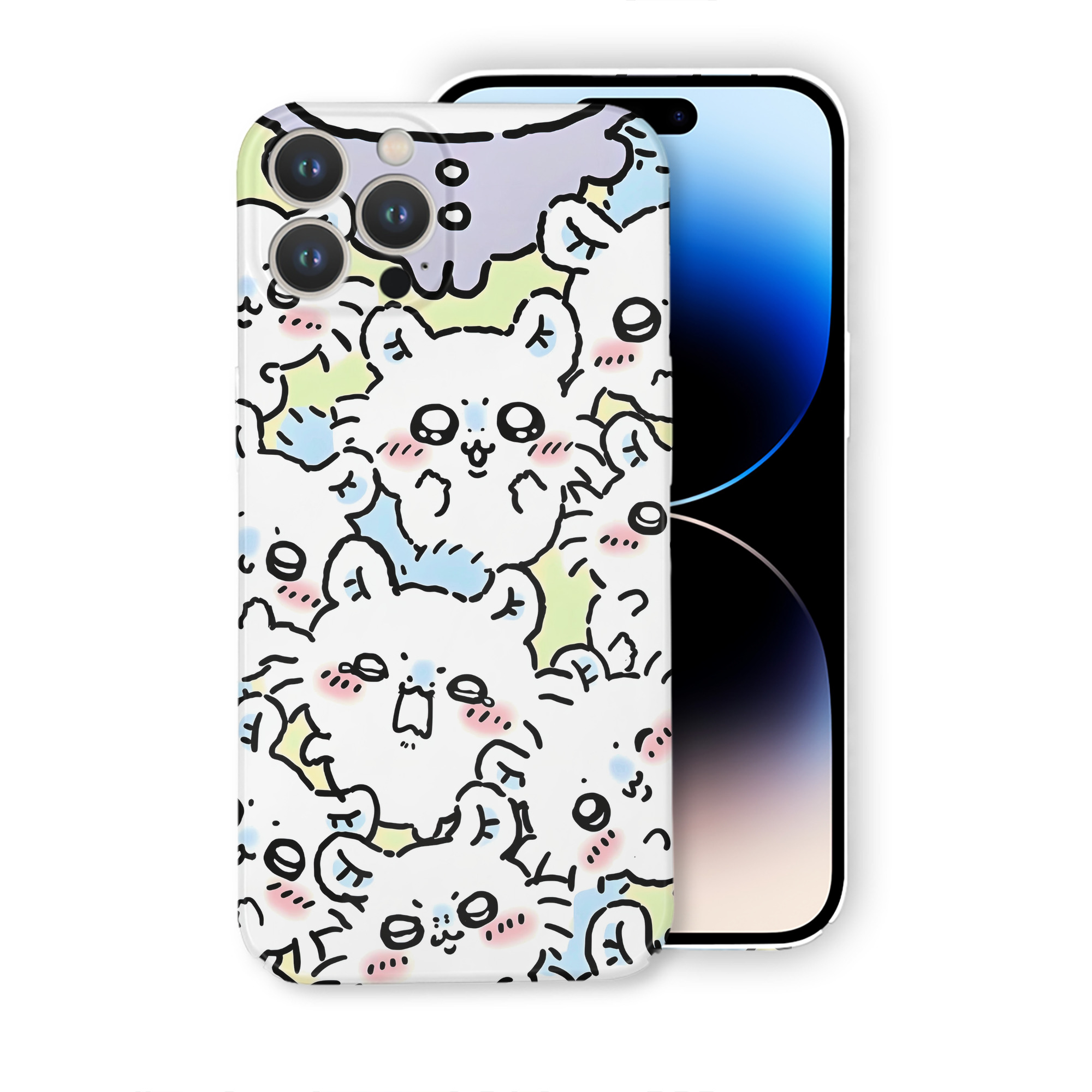 （画像用） ちいかわ Chii-kawa 【iPhone 14シリーズ対応】ハードケース